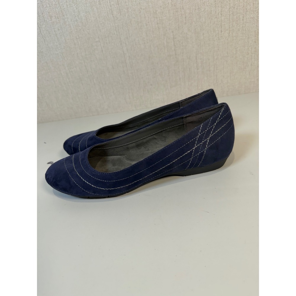 Aerosoles suede‎ ballet flats Women size 10M blue - Picture 8 of 11